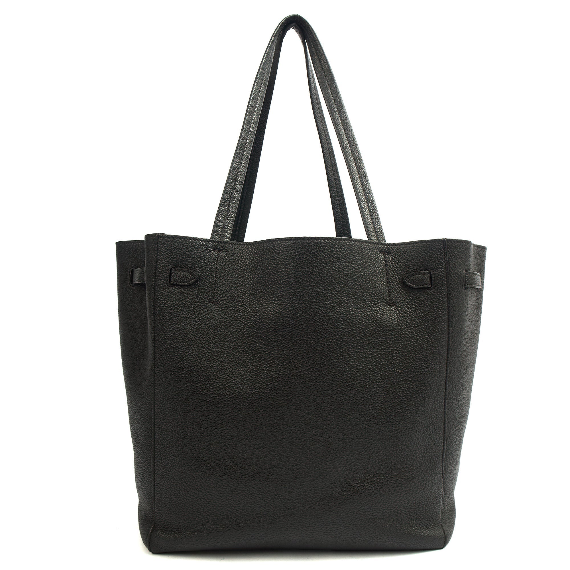 Celine Tote Cabas Phantom - Medium in Black, Leather