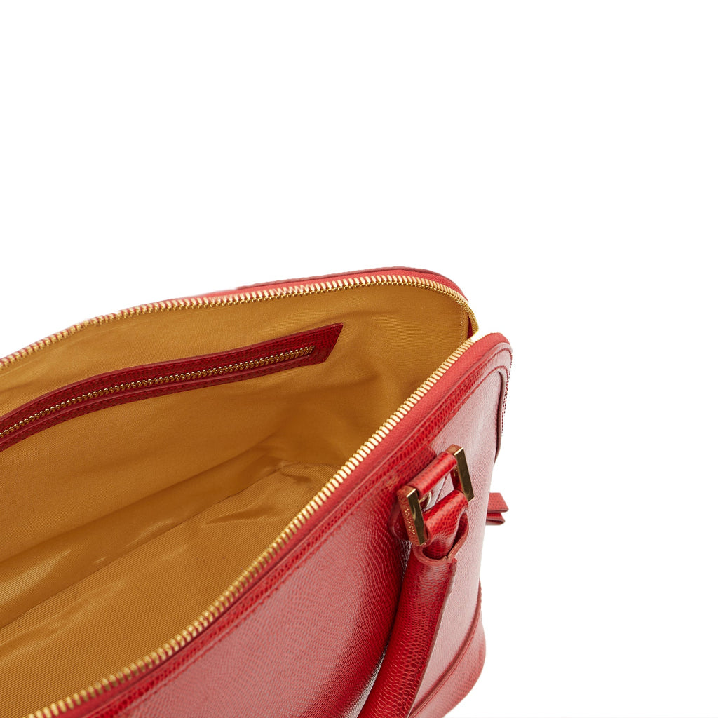 Aspinal of London Tote Hepburn Bag in Red, Leather