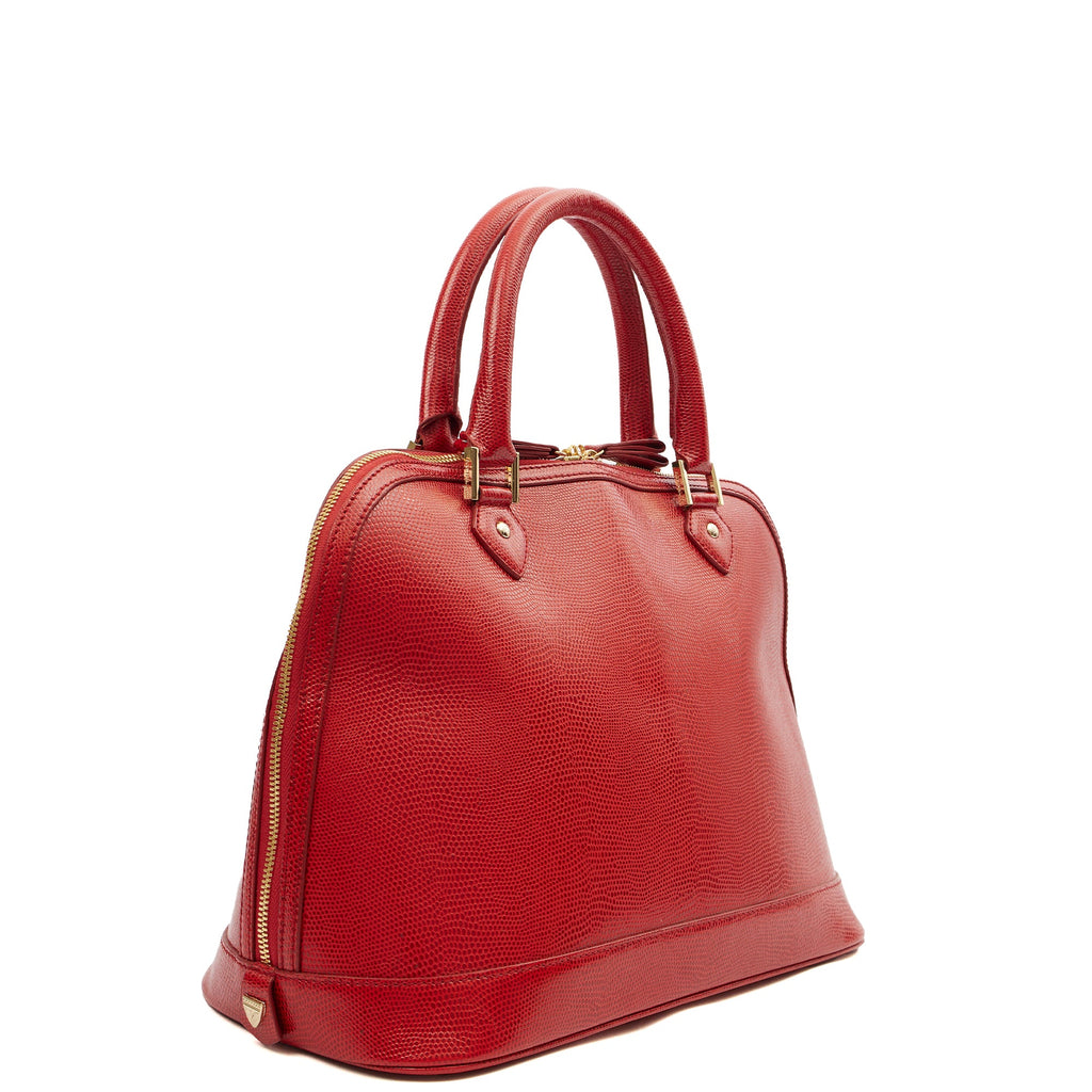 Aspinal of London Tote Hepburn Bag in Red, Leather