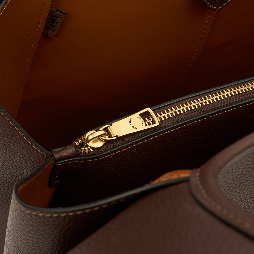 Coach Tote Lana Shoulder Bag in Maple, Leather