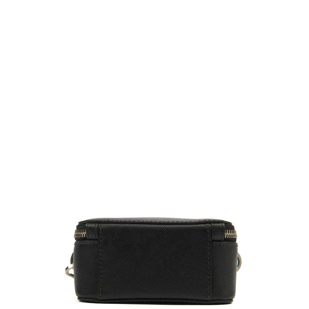 Prada Cross Body Brique - Small in Black, Saffiano Leather