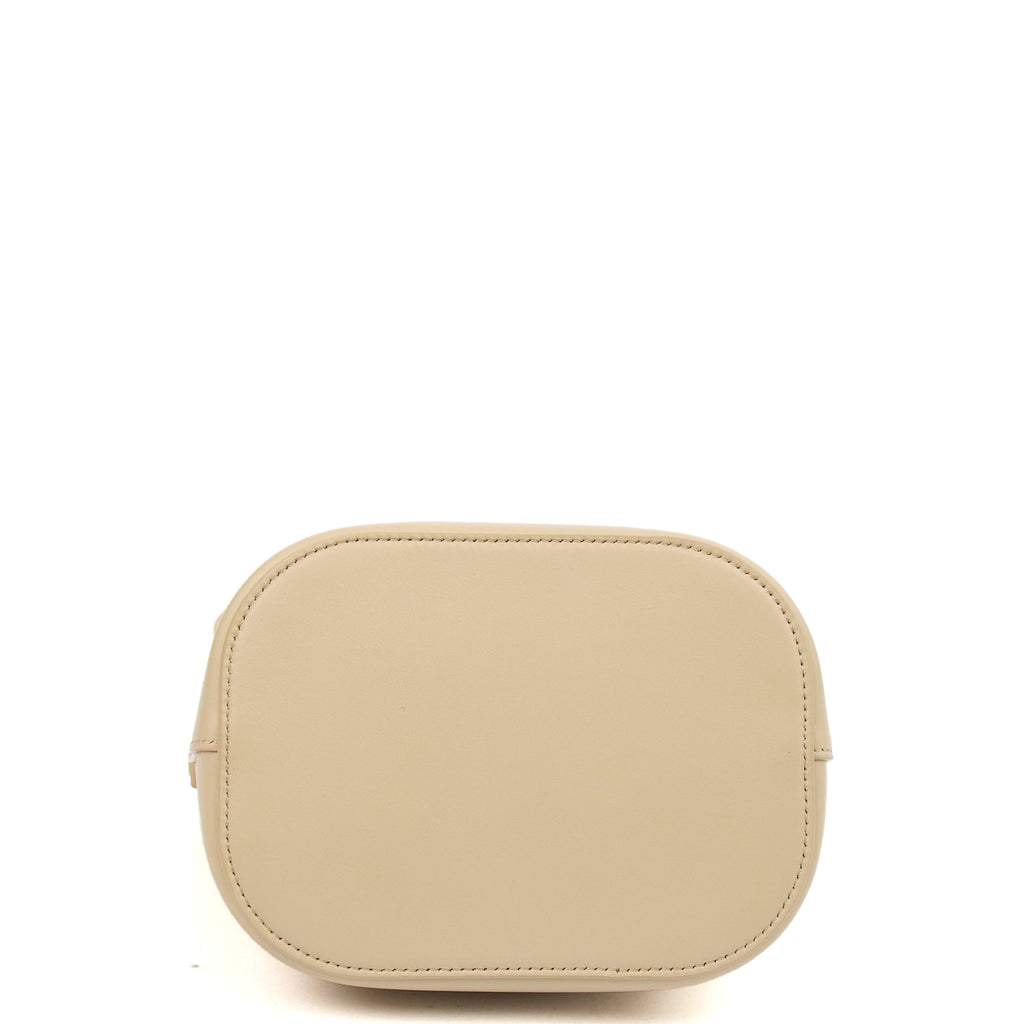 Celine Bucket Bag Sangle Bucket Bag in Cream, Leather