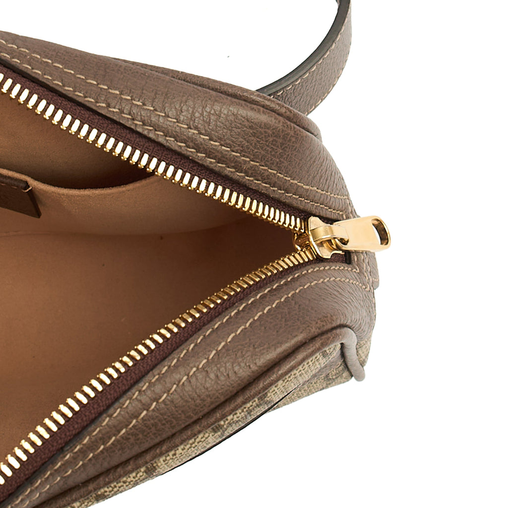 Gucci Cross Body Belt Bag in GG Supreme, Leather