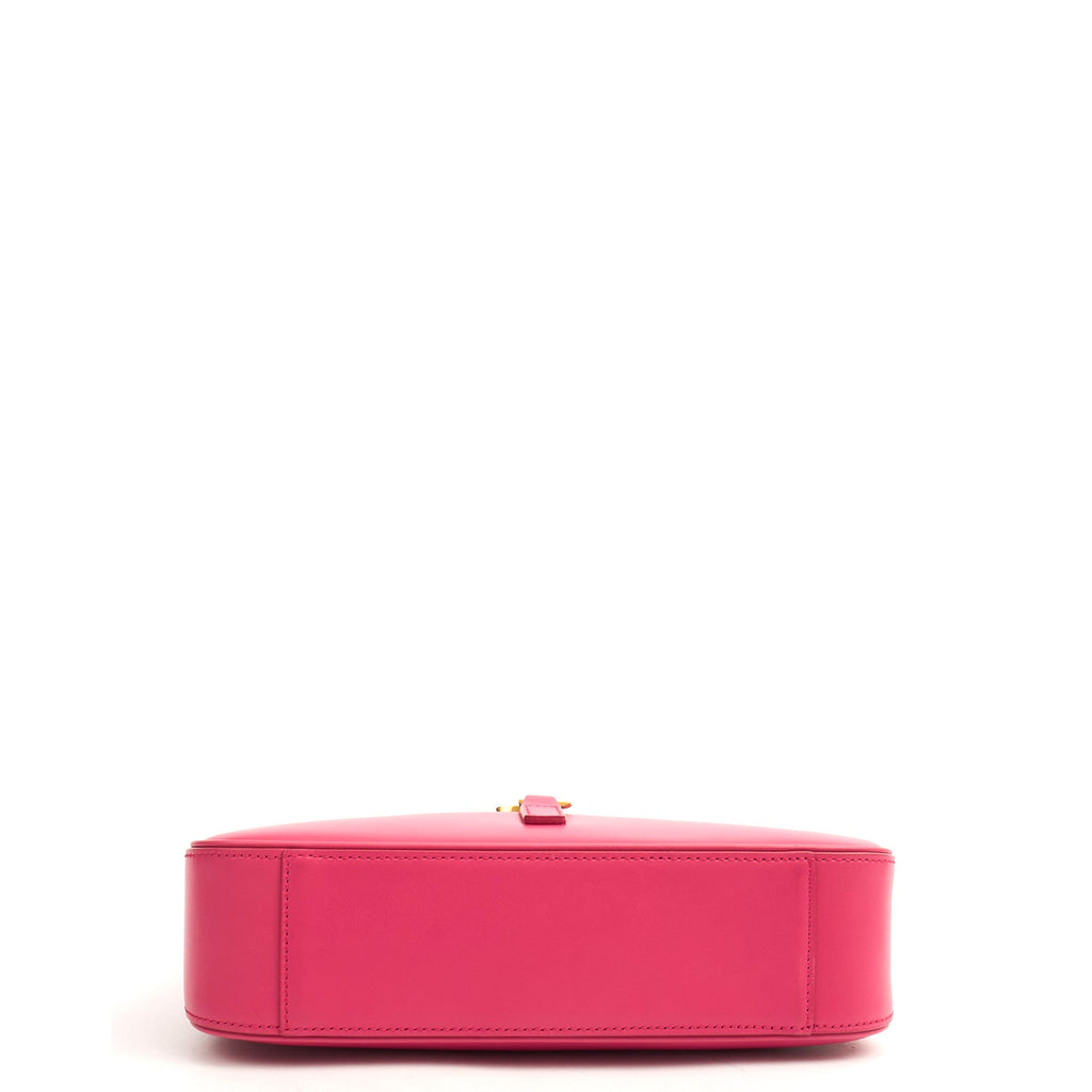 Saint Laurent Shoulder Bag Le 5 À 7 Hobo in Pink, Calfskin Leather