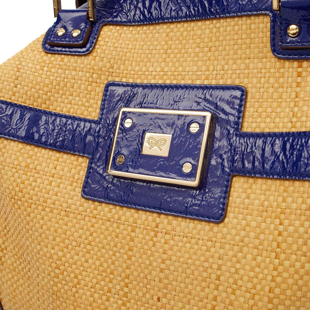 Anya Hindmarch Tote Shoulder Bag in Neutral, Fabric