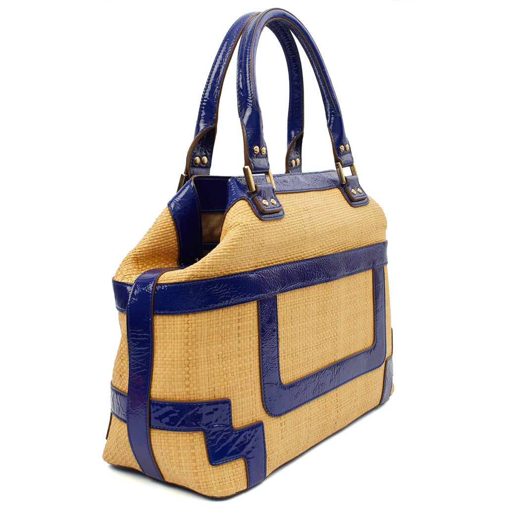 Anya Hindmarch Tote Shoulder Bag in Neutral, Fabric