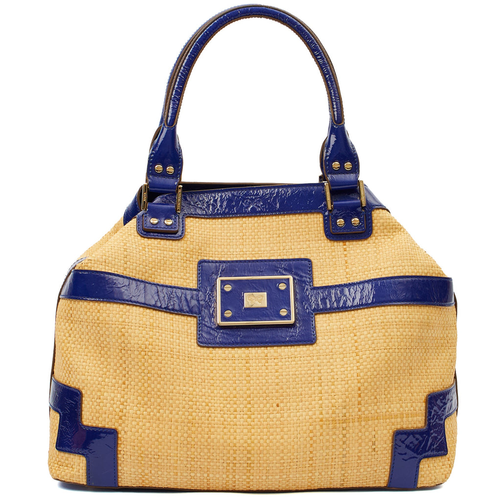 Anya Hindmarch Tote Shoulder Bag in Neutral, Fabric