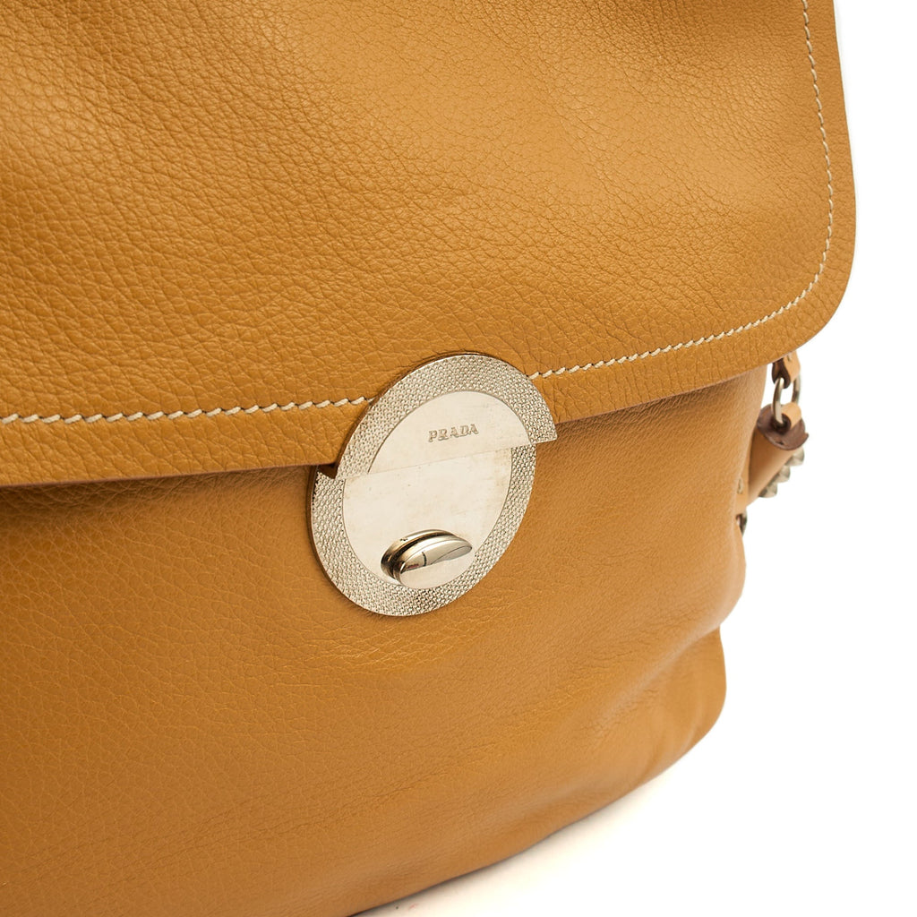 Prada Tote Tote in Cognac, Calfskin