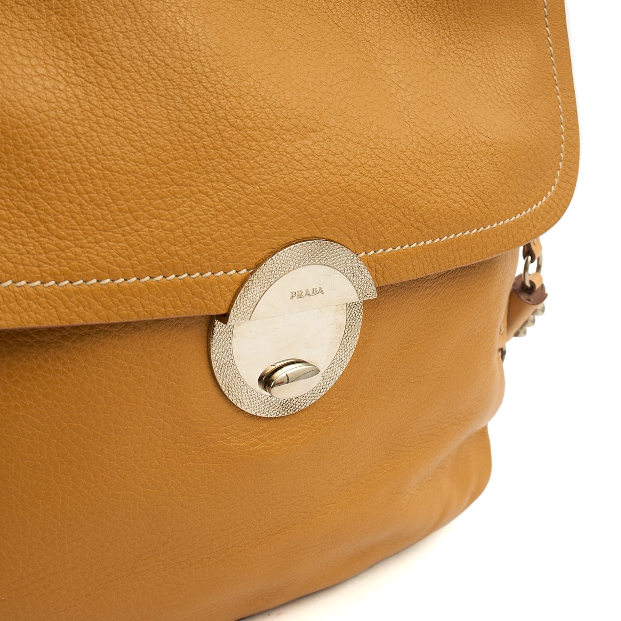 Prada Tote Tote in Cognac, Calfskin