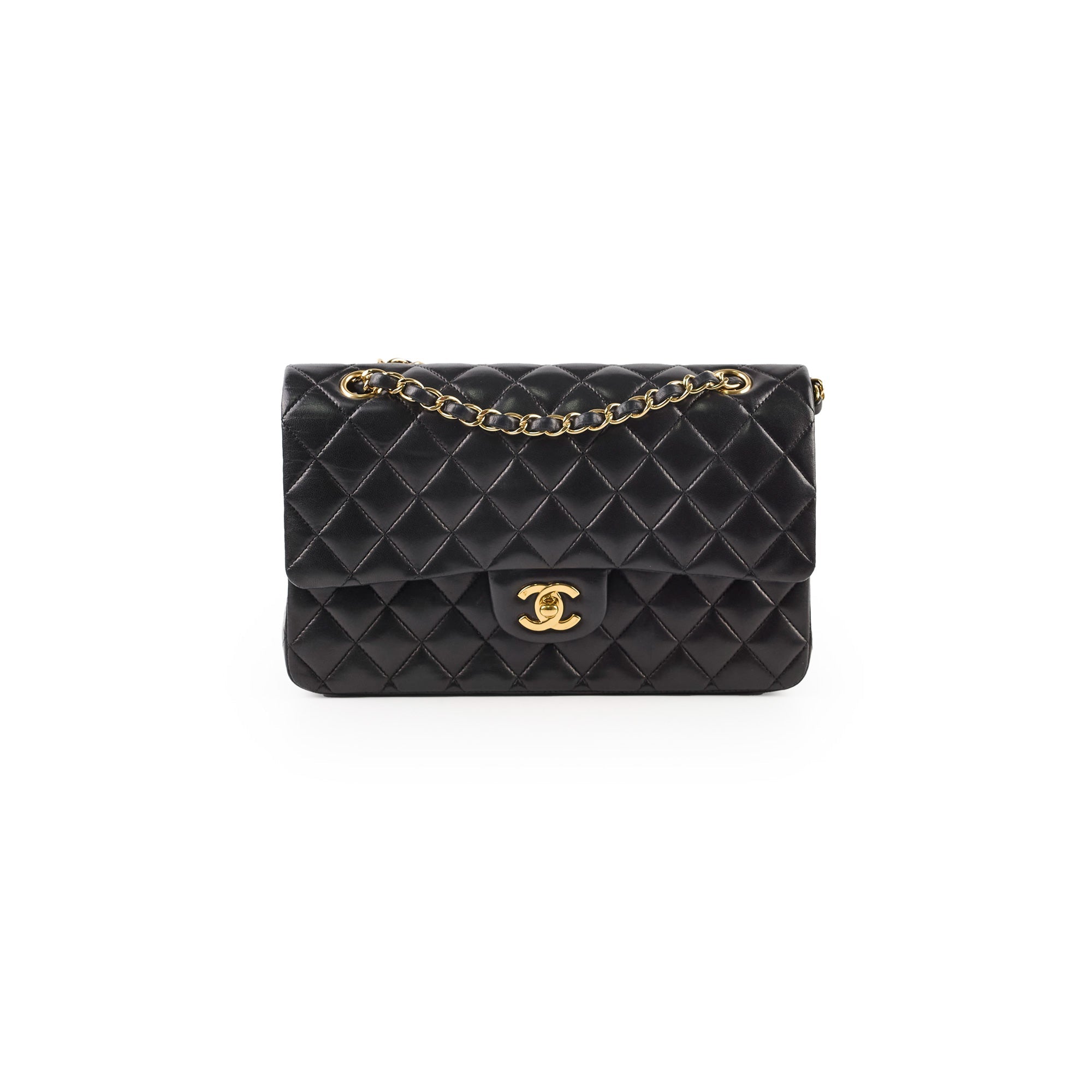 Chanel Medium Classic Flap Black Lambskin GHW