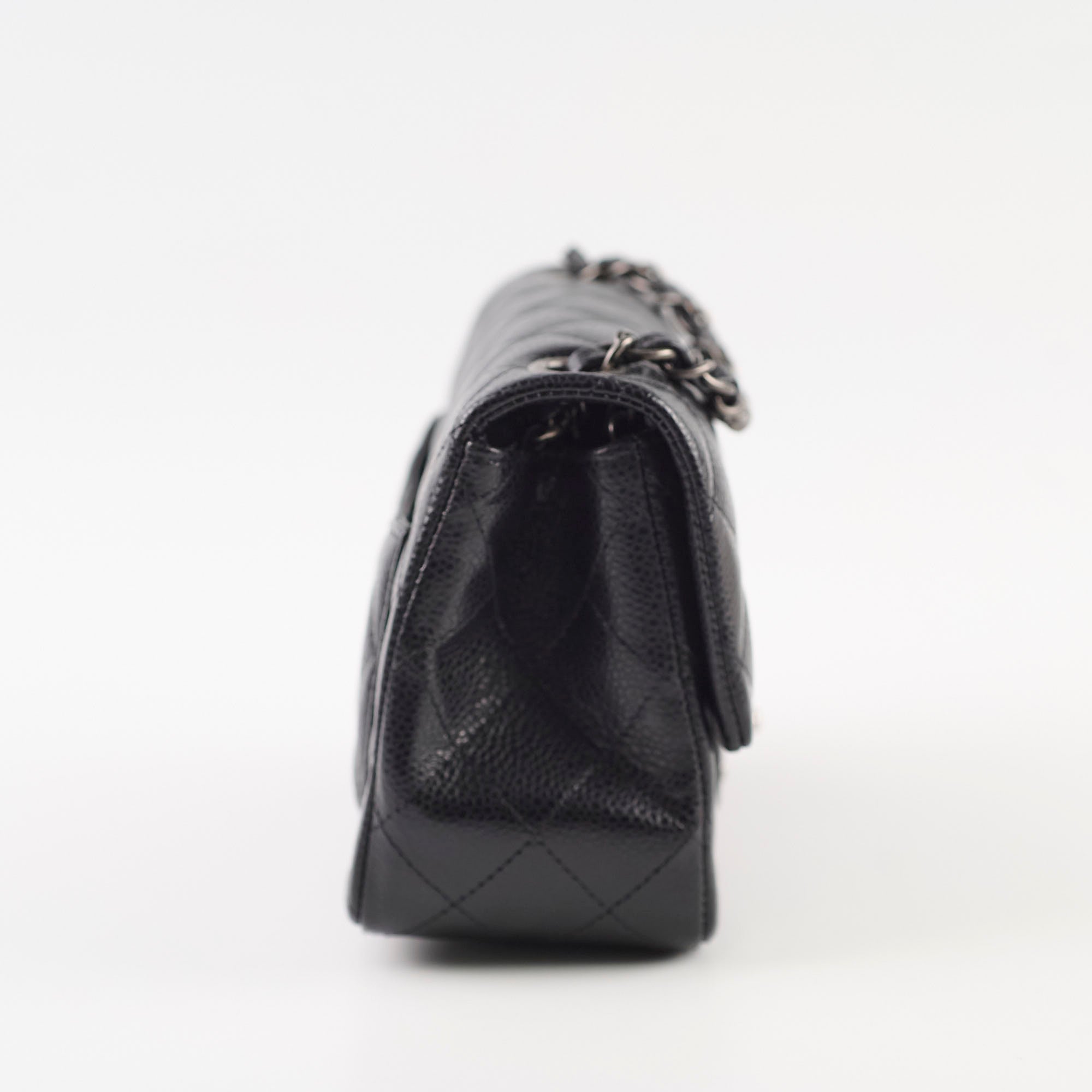 Chanel Caviar Square Mini Black