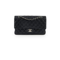 Chanel Medium/Large Caviar Classic Flap Black 2021