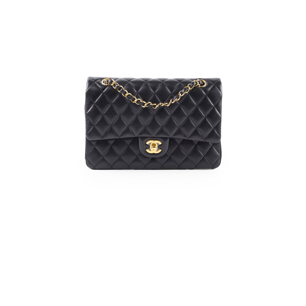 Chanel Lambskin Medium/Large Classic Flap GHW
