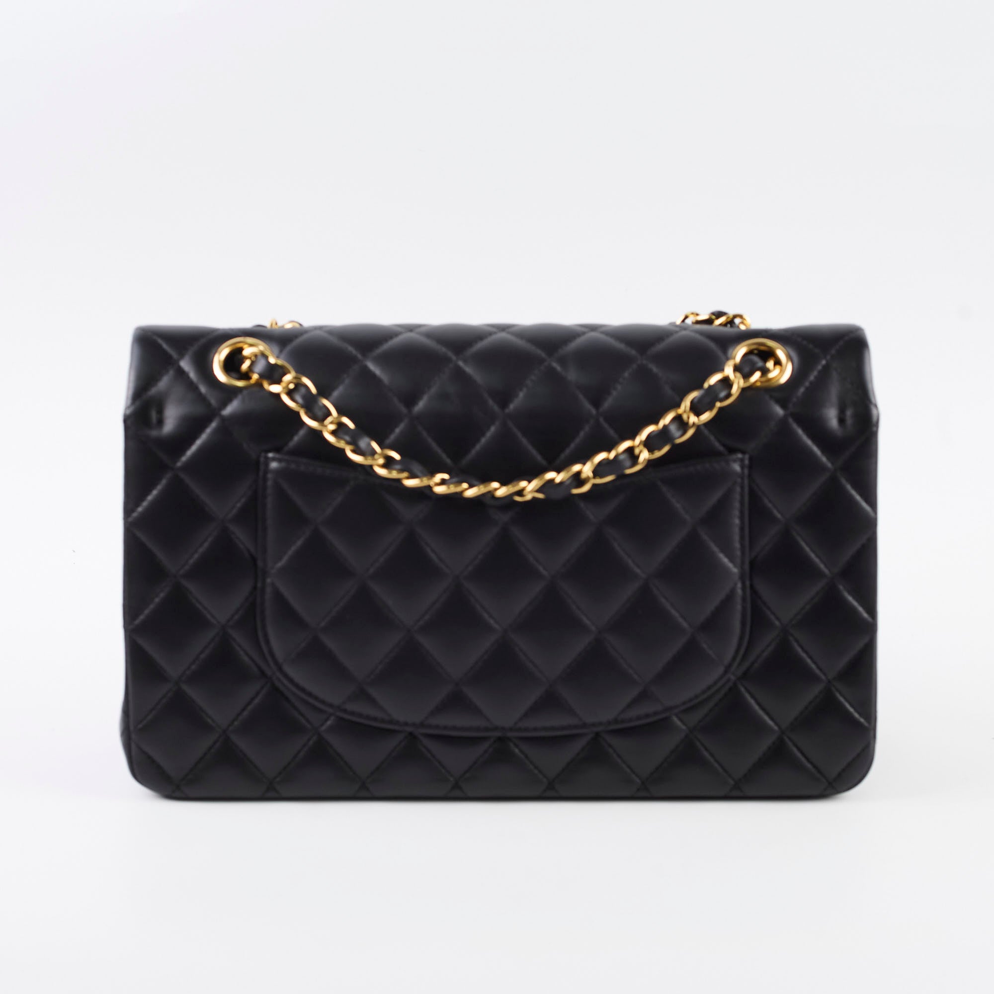 Chanel Lambskin Medium/Large Classic Flap GHW