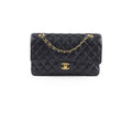 Chanel Caviar Medium/Large Double Classic Flap Black