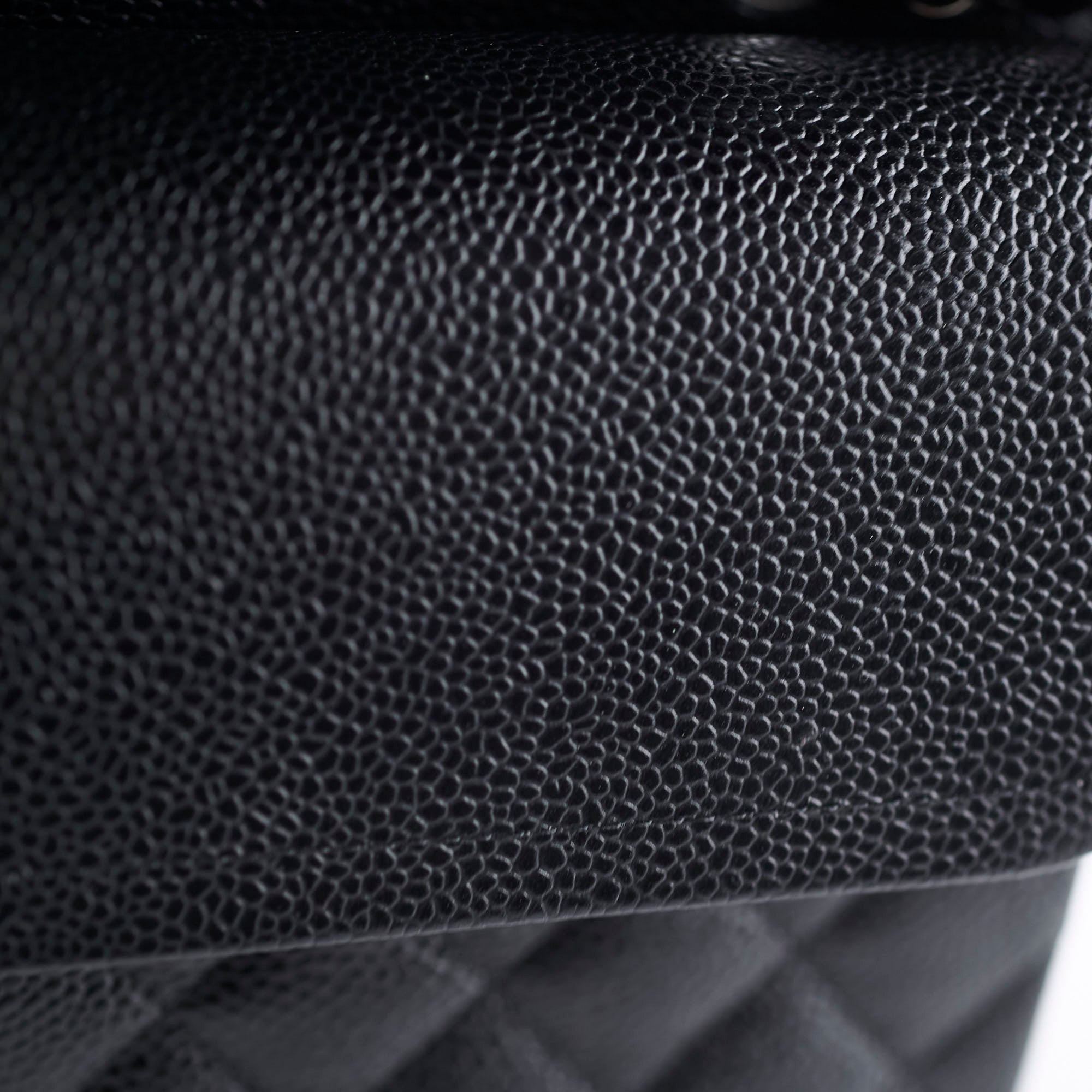 Chanel Medium/Large Caviar Double Classic Flap Black 2022