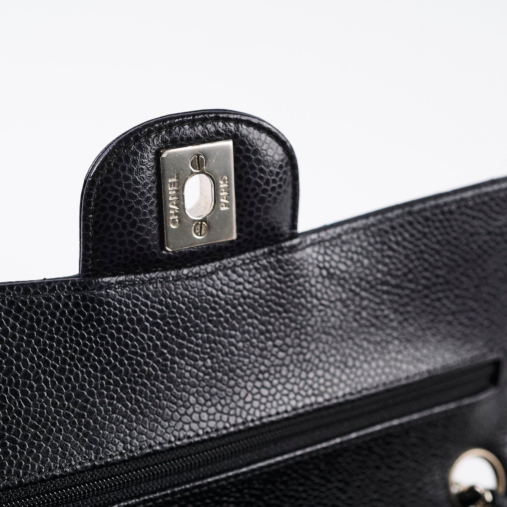 Chanel Caviar Classic Flap Small Black