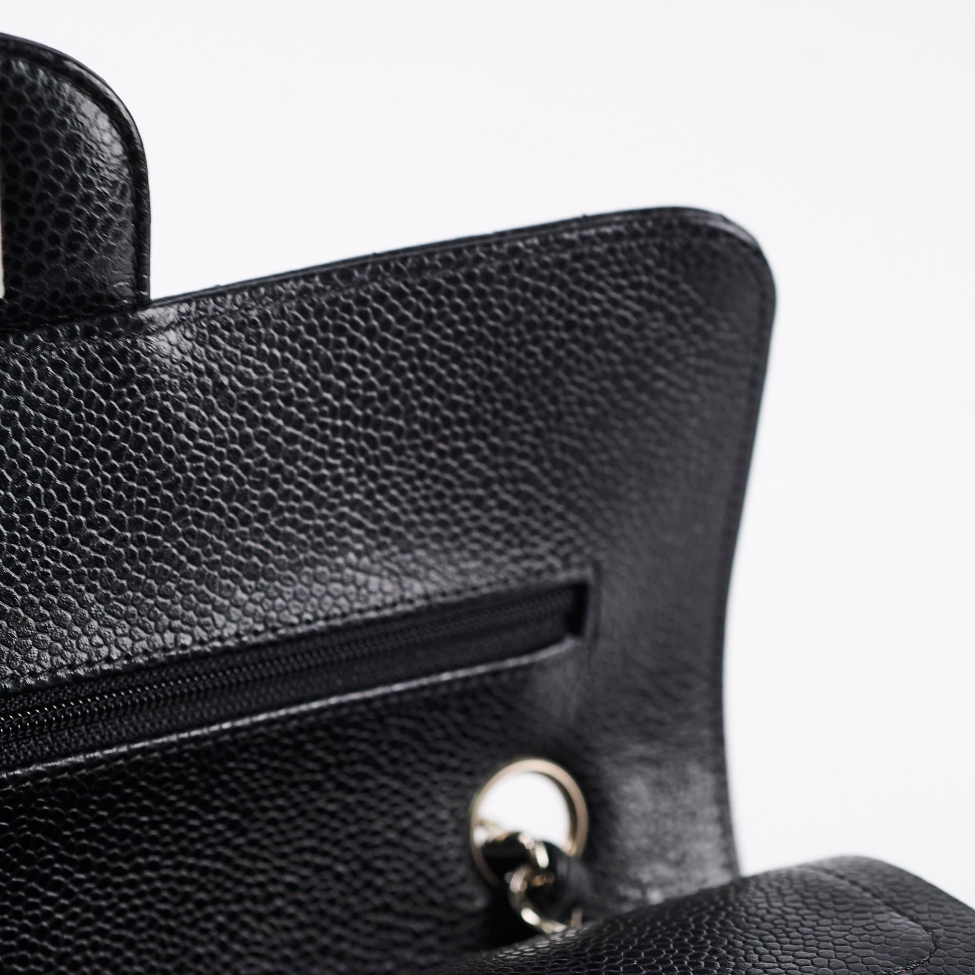 Chanel Caviar Classic Flap Small Black