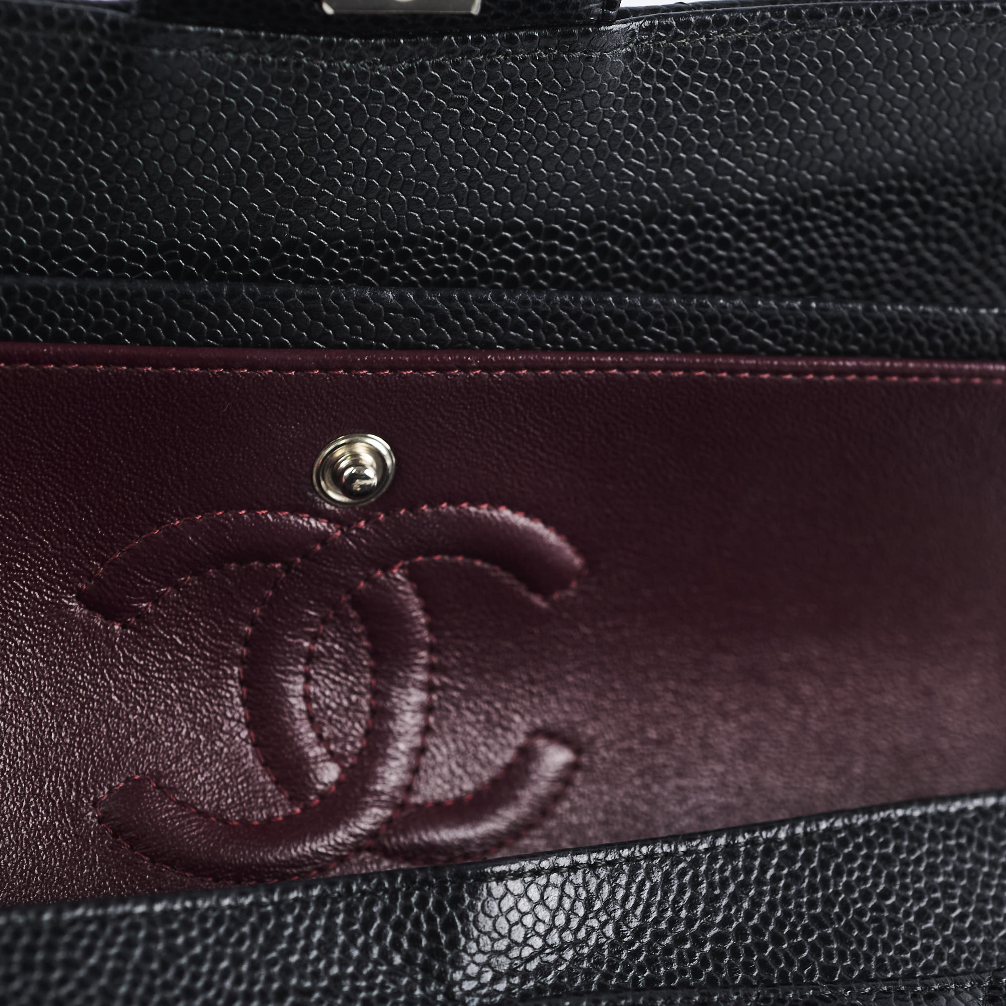 Chanel Caviar Classic Flap Small Black