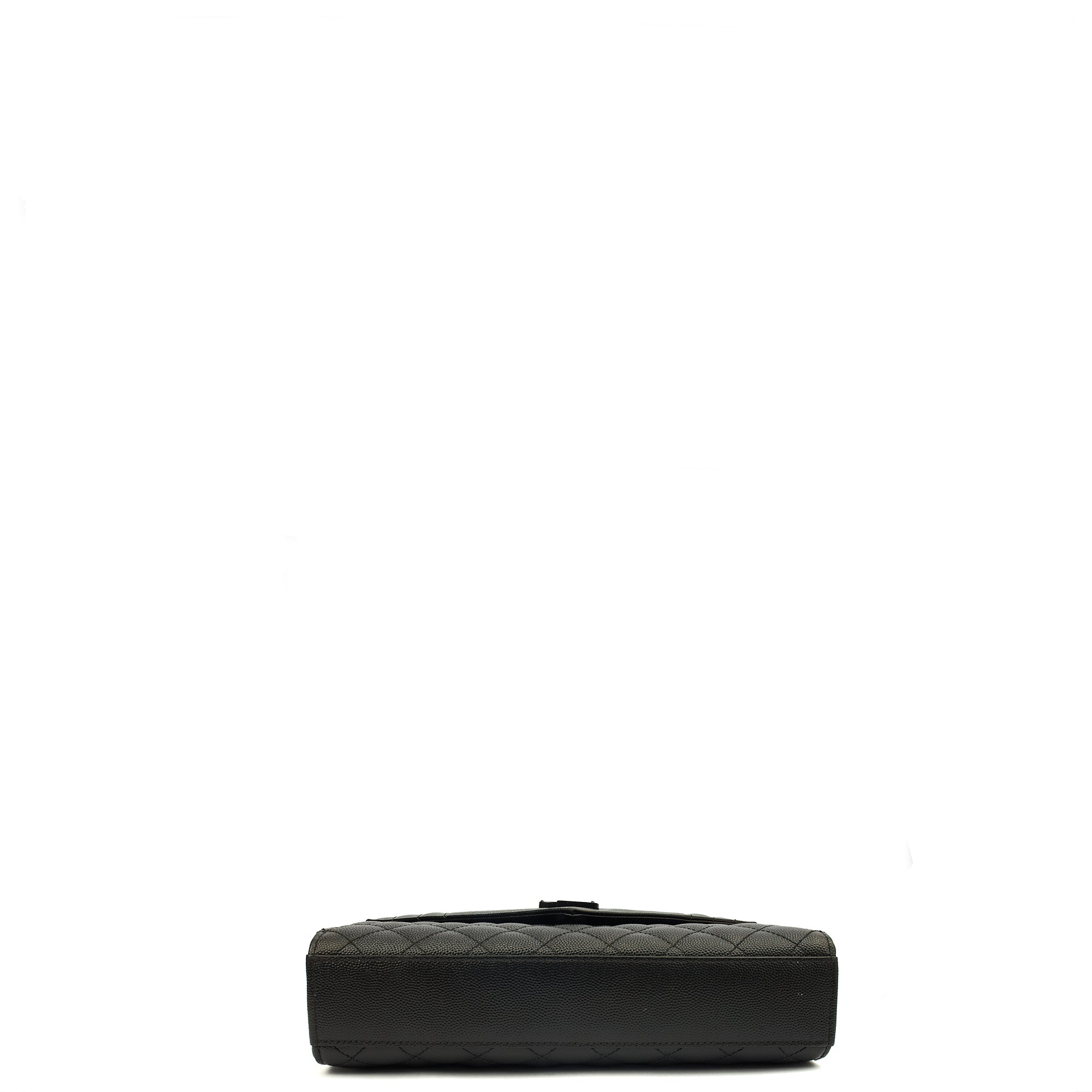 Saint Laurent Shoulder Bag Envelope - Medium in Black, Leather