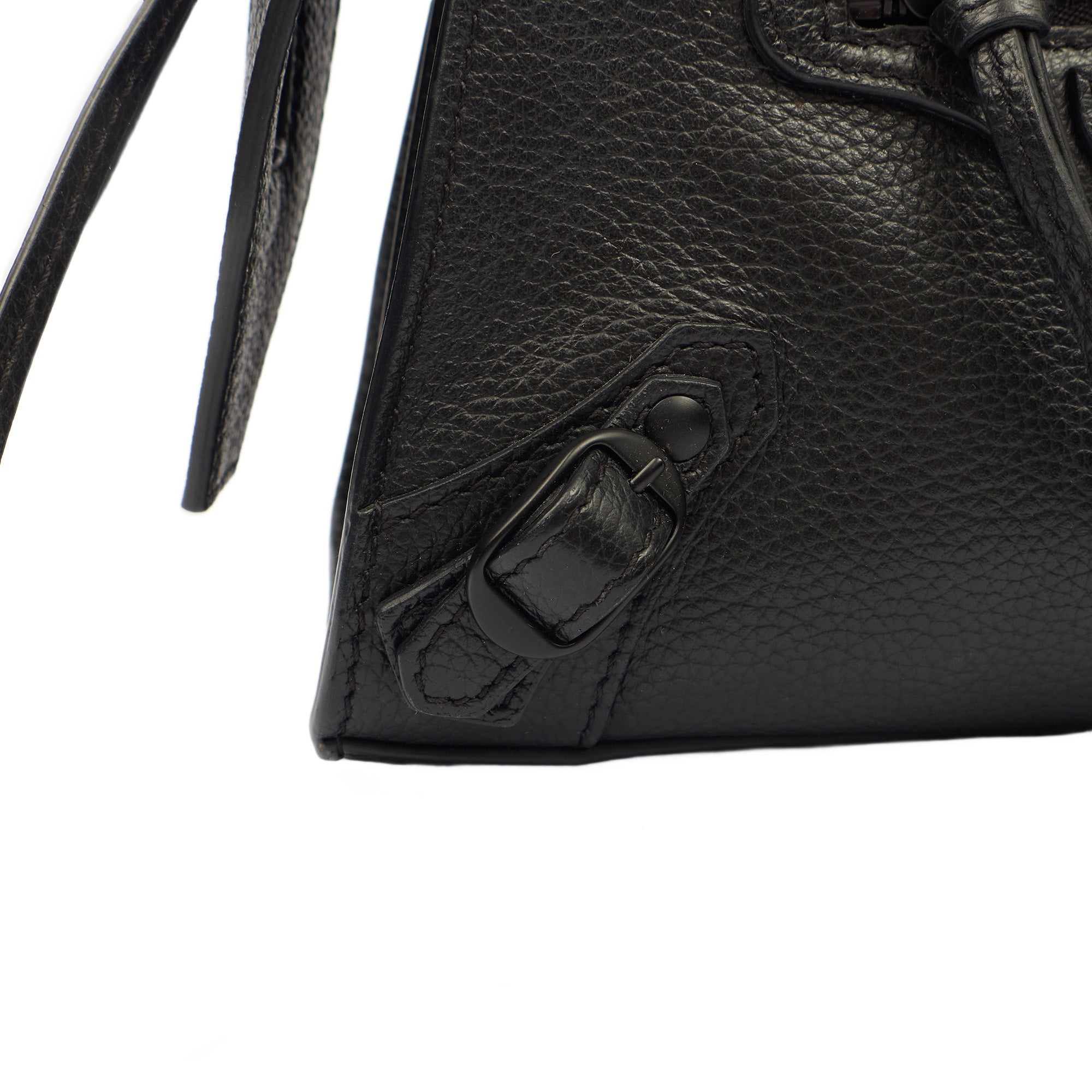 Balenciaga Cross Body Neo Classic- Nano in Black, Veau (Calfskin)