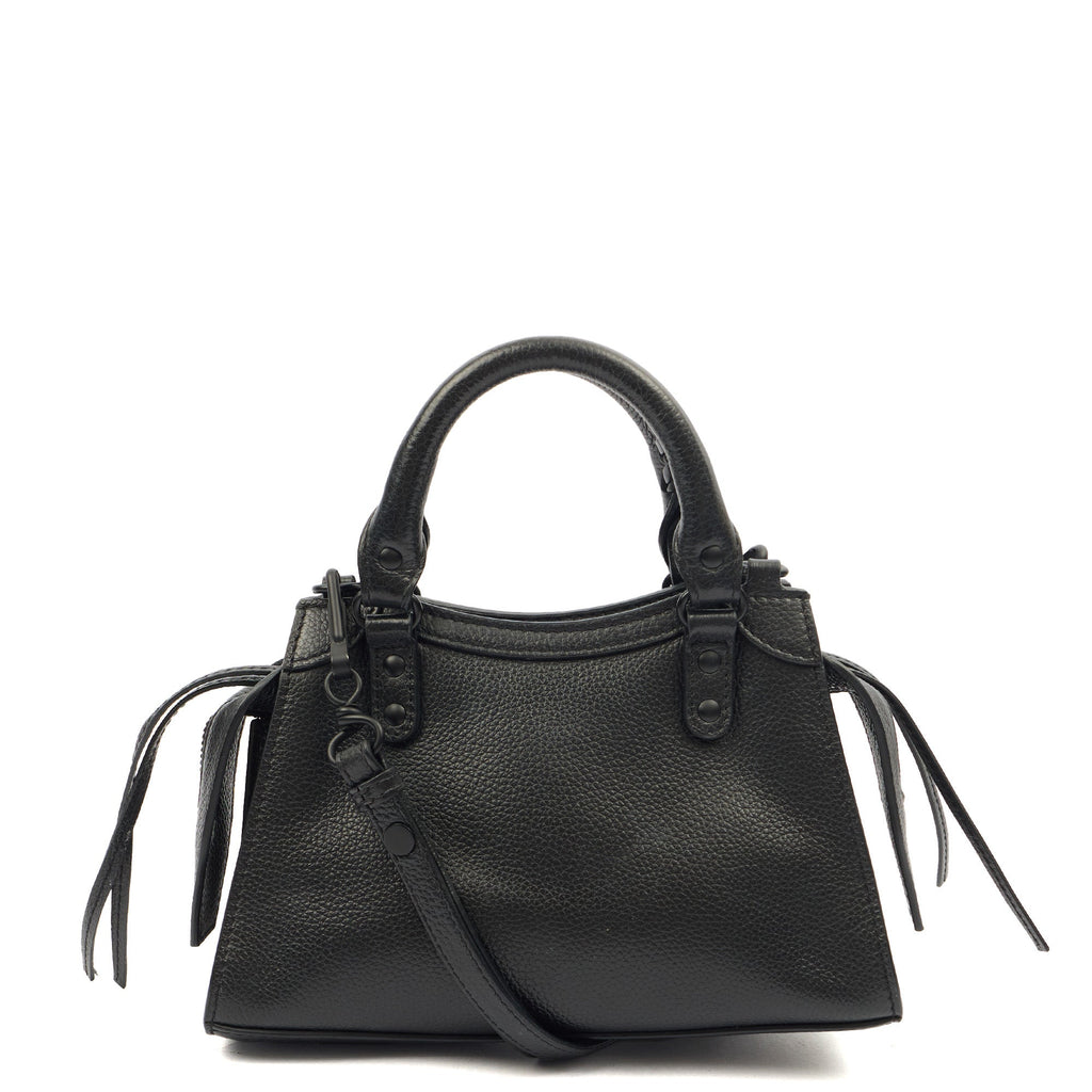 Balenciaga Cross Body Neo Classic- Nano in Black, Veau (Calfskin)
