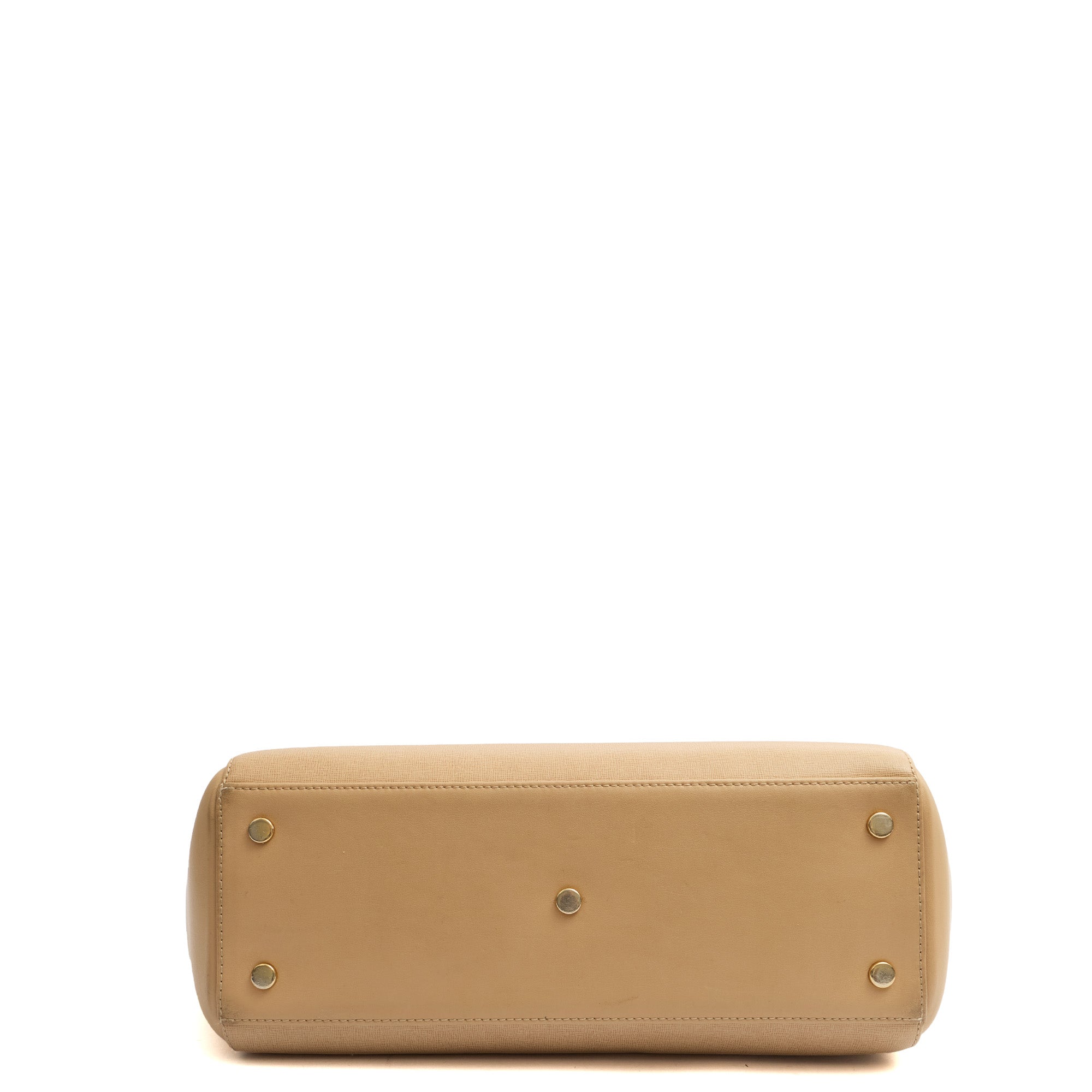 Aspinal of London Top Handle Marylebone Tote - Large in Neutral, Leather