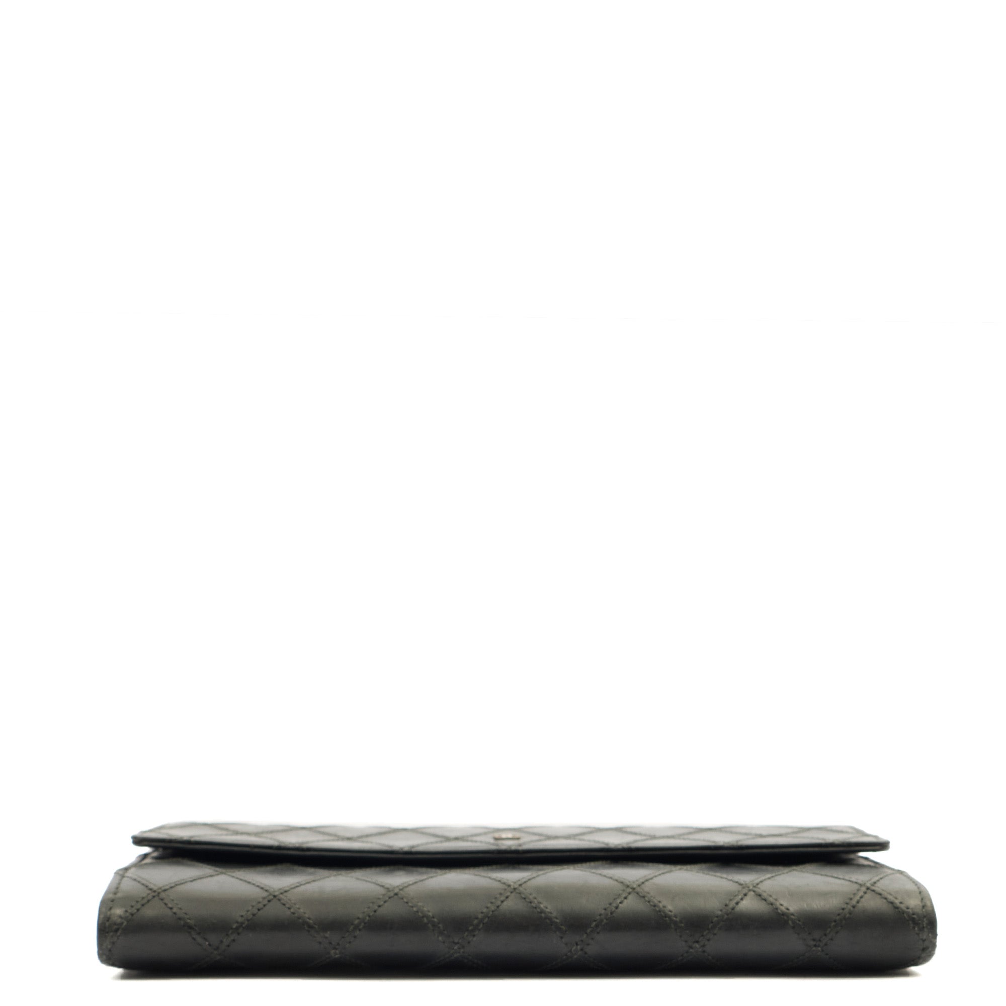 Chanel Wallet Continental Wallet in Black, Lambskin Leather