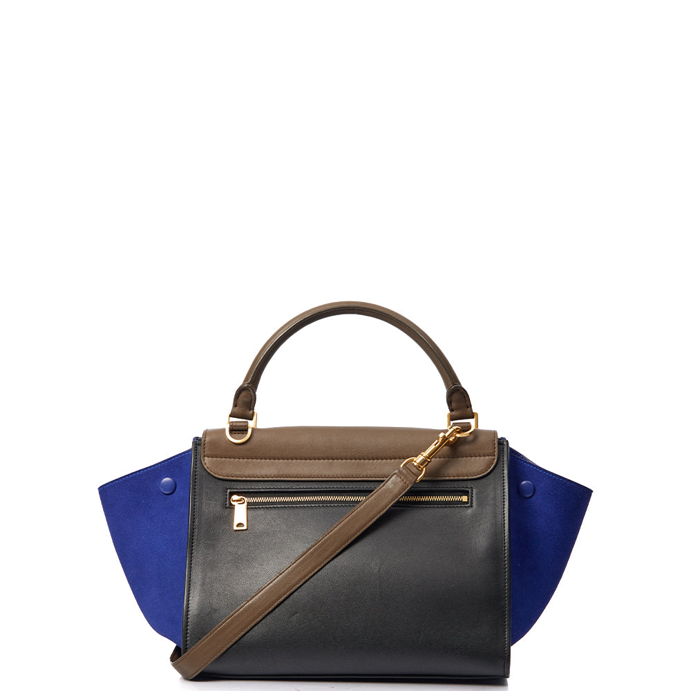 Celine Top Handle Trapeze - Small in Multi, Leather