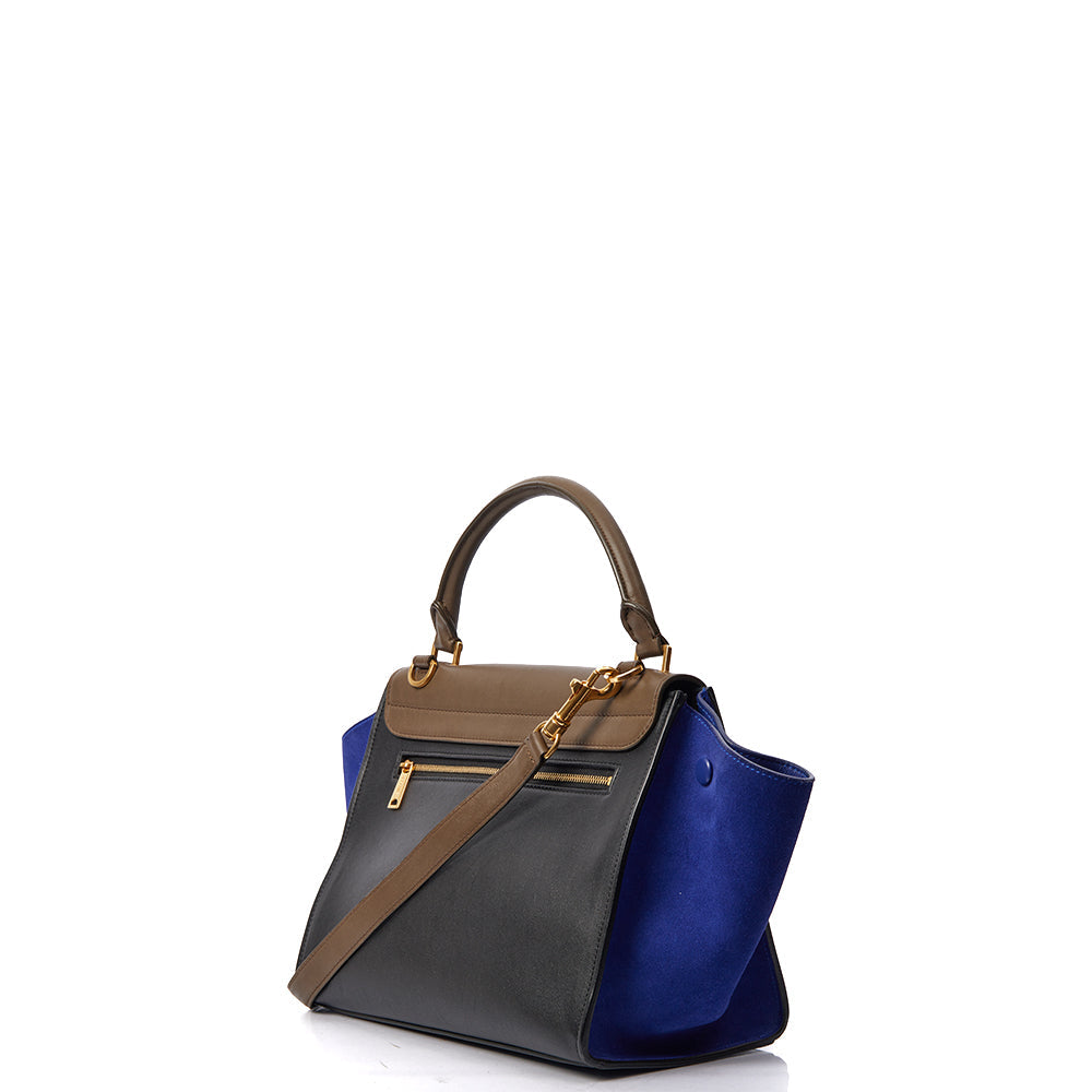 Celine Top Handle Trapeze - Small in Multi, Leather