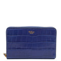 Mulberry Wallet Wallet in Blue, Exotic Effect Leather