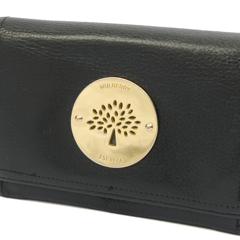 Mulberry Wallet Wallet in Amber, Leather