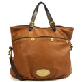 Mulberry Tote Mitzy Tote in Oak, Calfskin Leather