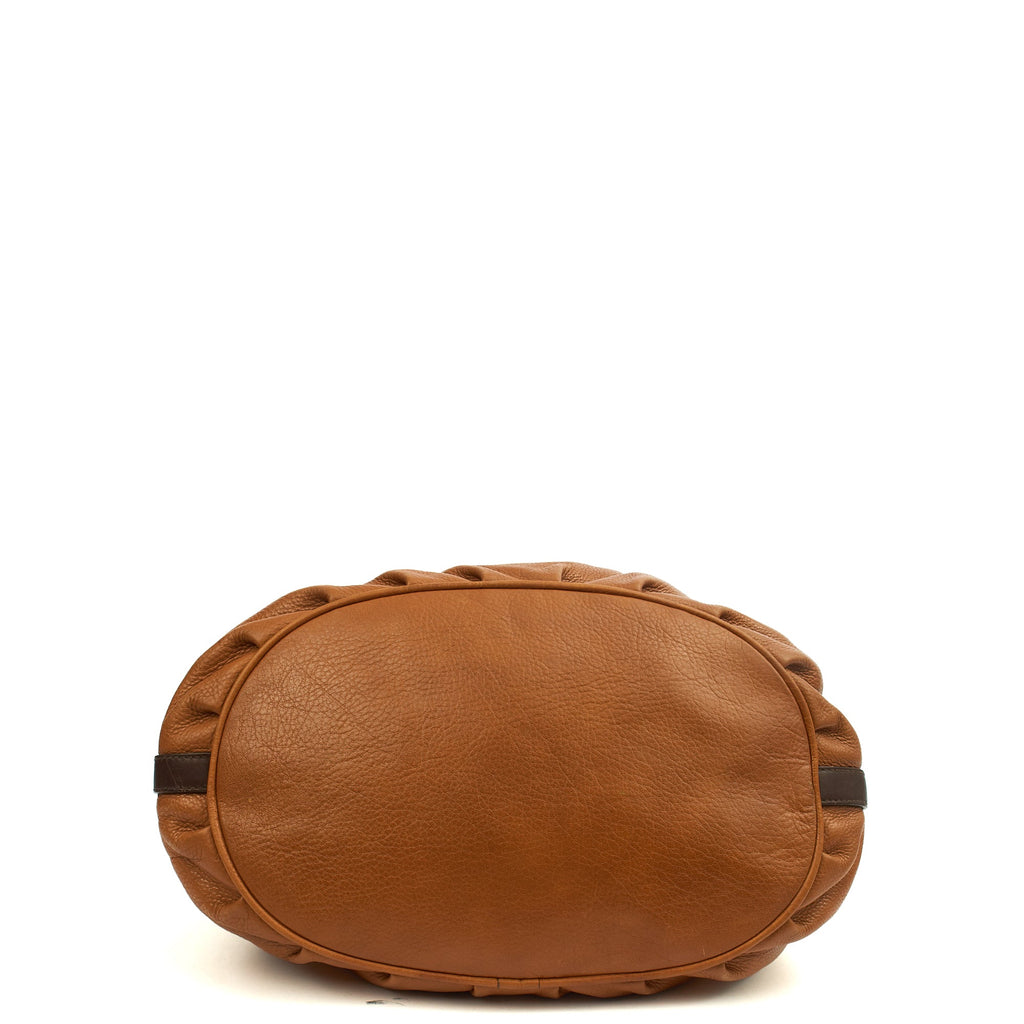 Mulberry Tote Mitzy Tote in Oak, Calfskin Leather