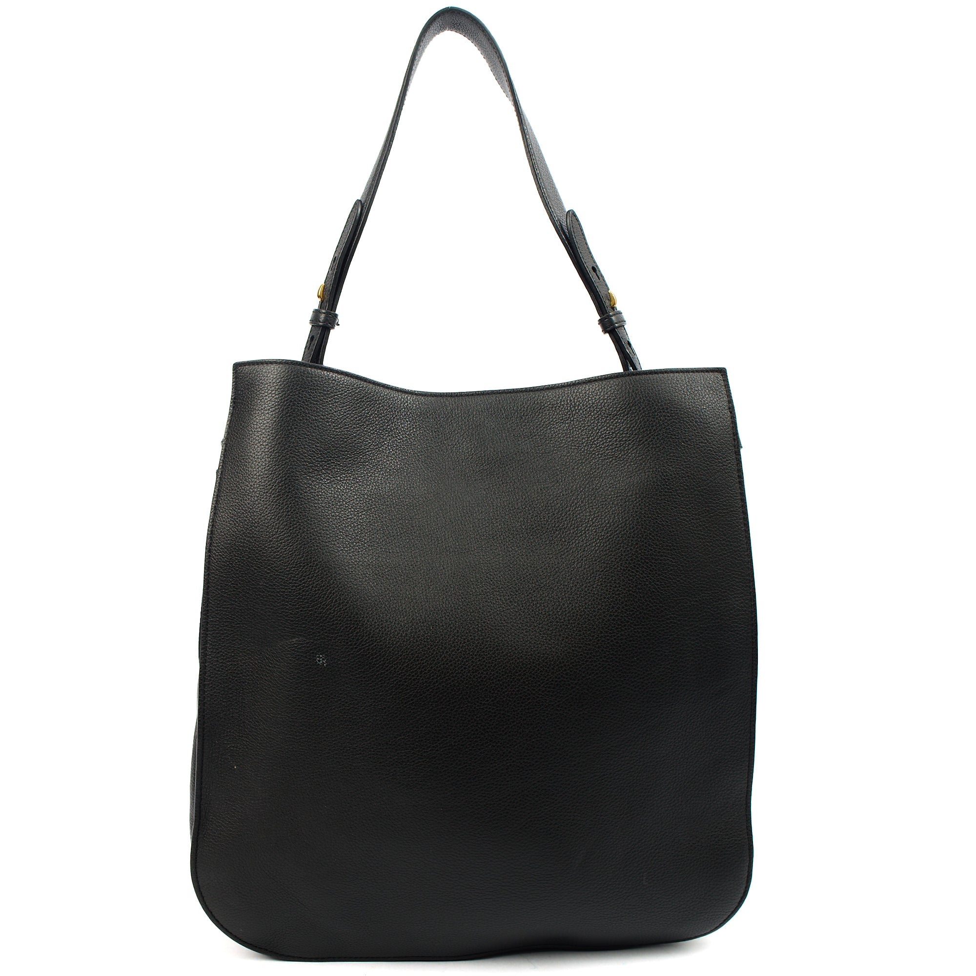 Mulberry Tote Amberley Hobo in Black, Calfskin Leather