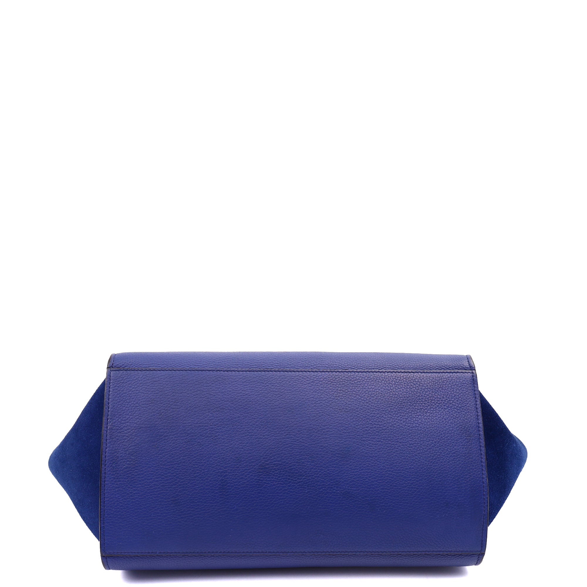 Celine Cross Body Trapeze - Small in Blue, Leather