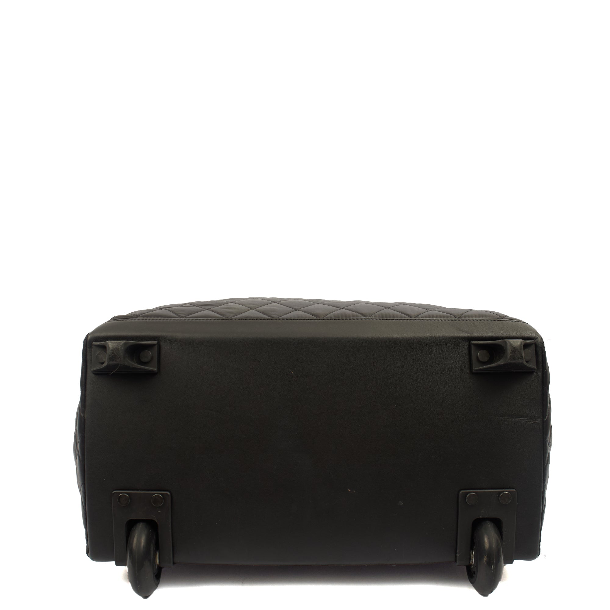 Chanel Wheeled Coco Cocoon in Black, Fabric