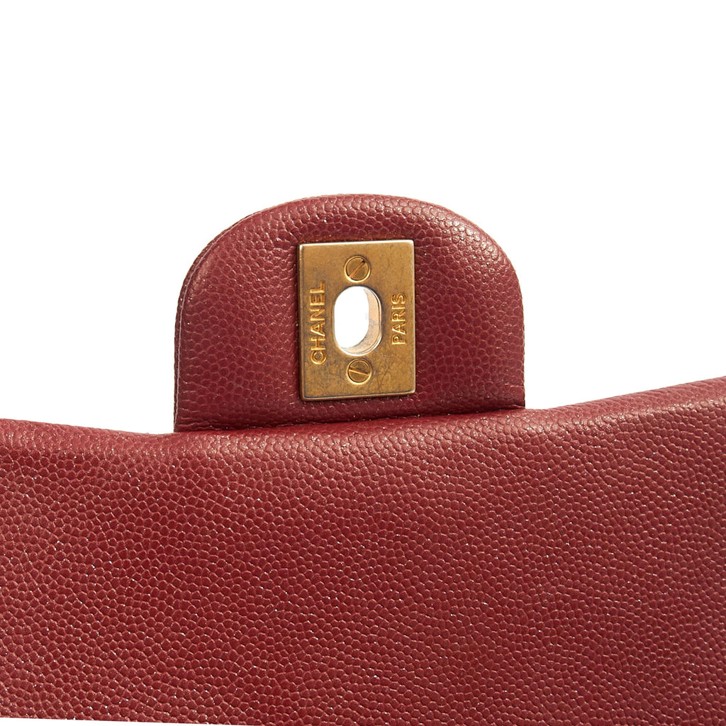 Chanel Mini Bag Classic - Mini (Rectangular) in Red, Caviar Leather