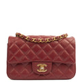 Chanel Mini Bag Classic - Mini (Rectangular) in Red, Caviar Leather