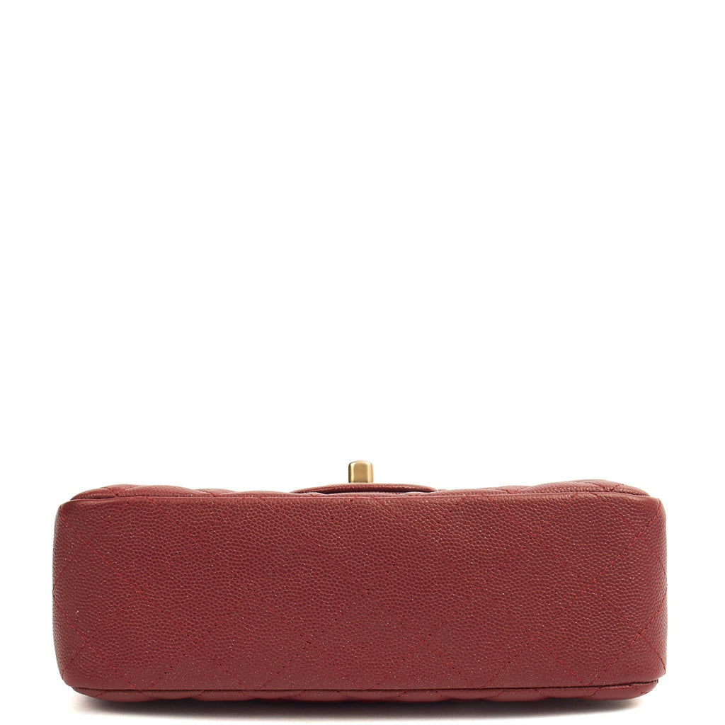 Chanel Mini Bag Classic - Mini (Rectangular) in Red, Caviar Leather