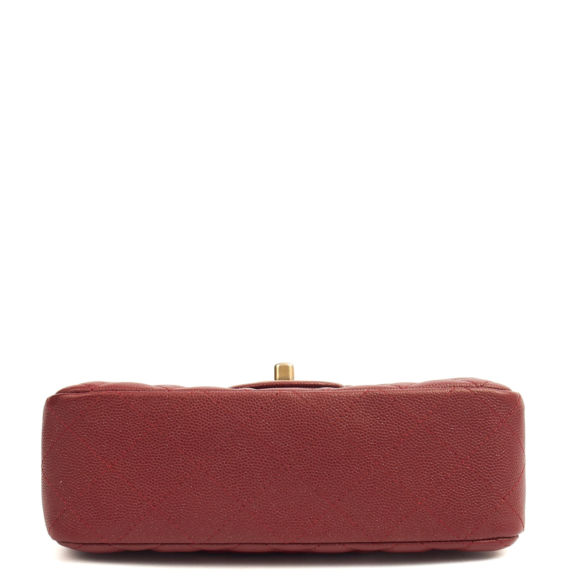 Chanel Mini Bag Classic - Mini (Rectangular) in Red, Caviar Leather