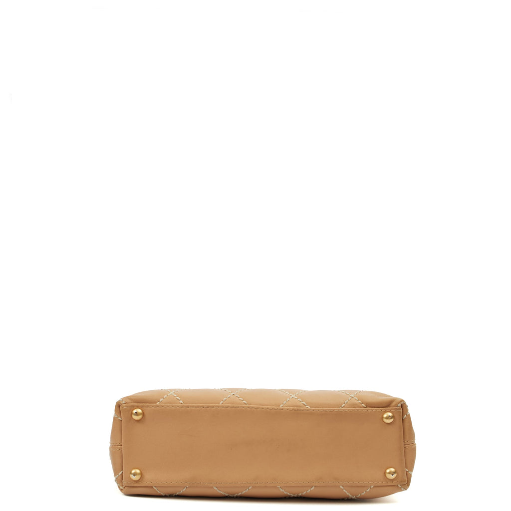 Chanel Tote Tote in Neutral, Calfskin Leather