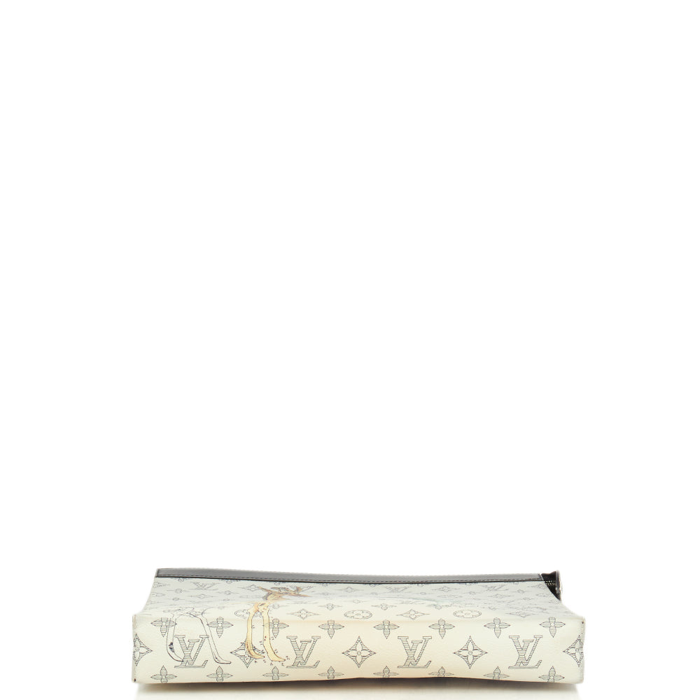 Louis Vuitton Savane Pochette Voyage MM in Multi, Leather