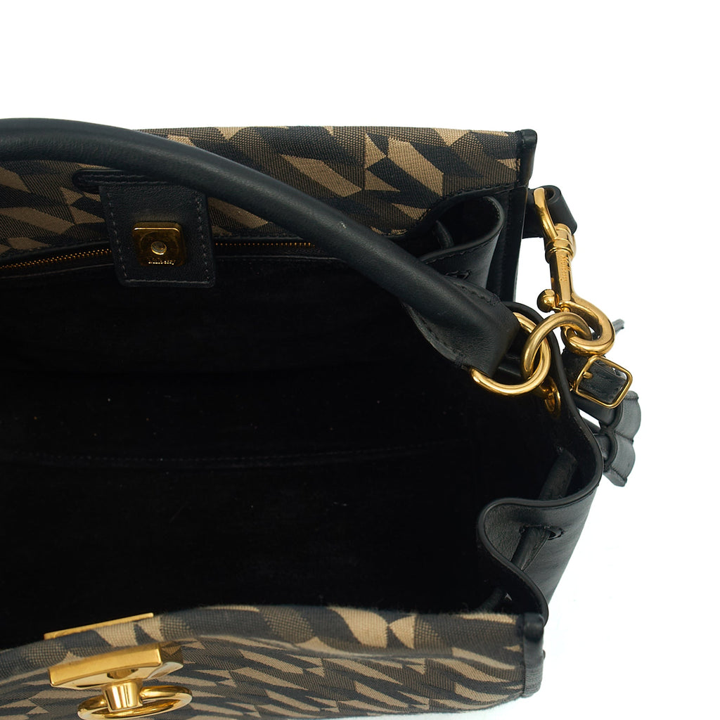 Mulberry Tote Iris - Small in Print, Canvas