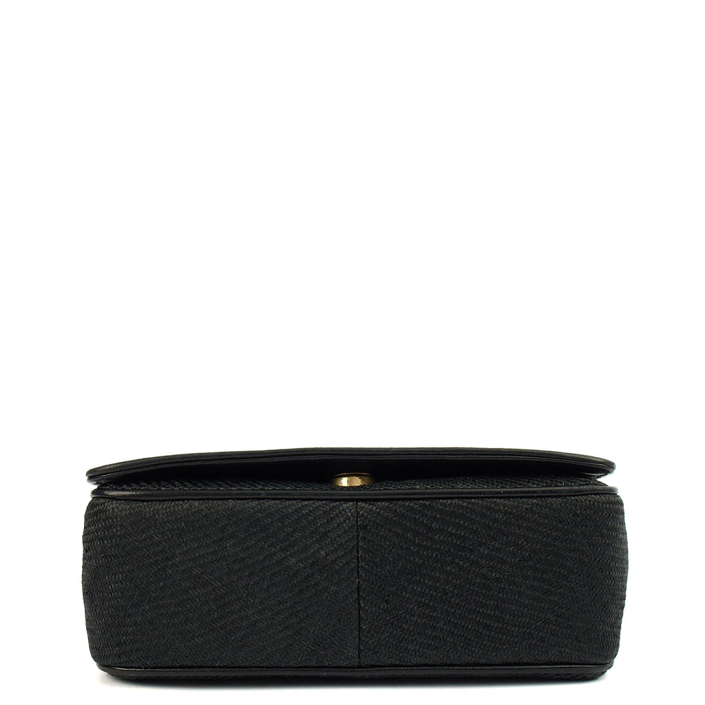 Chanel Cross Body Vintage Flap Bag  in Black, Other