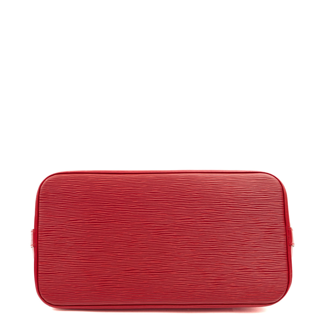 Louis Vuitton Tote Alma MM in Red, Epi Leather