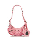 Balenciaga Shoulder Bag Le Cagole XS in Pink, Leather