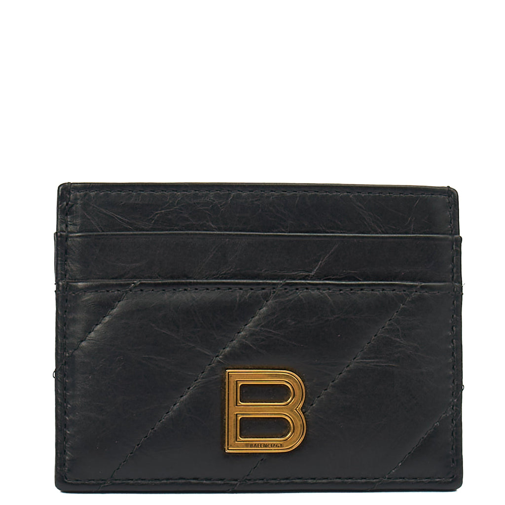 Balenciaga  Holder Neo Classic  Holder in Black, Leather