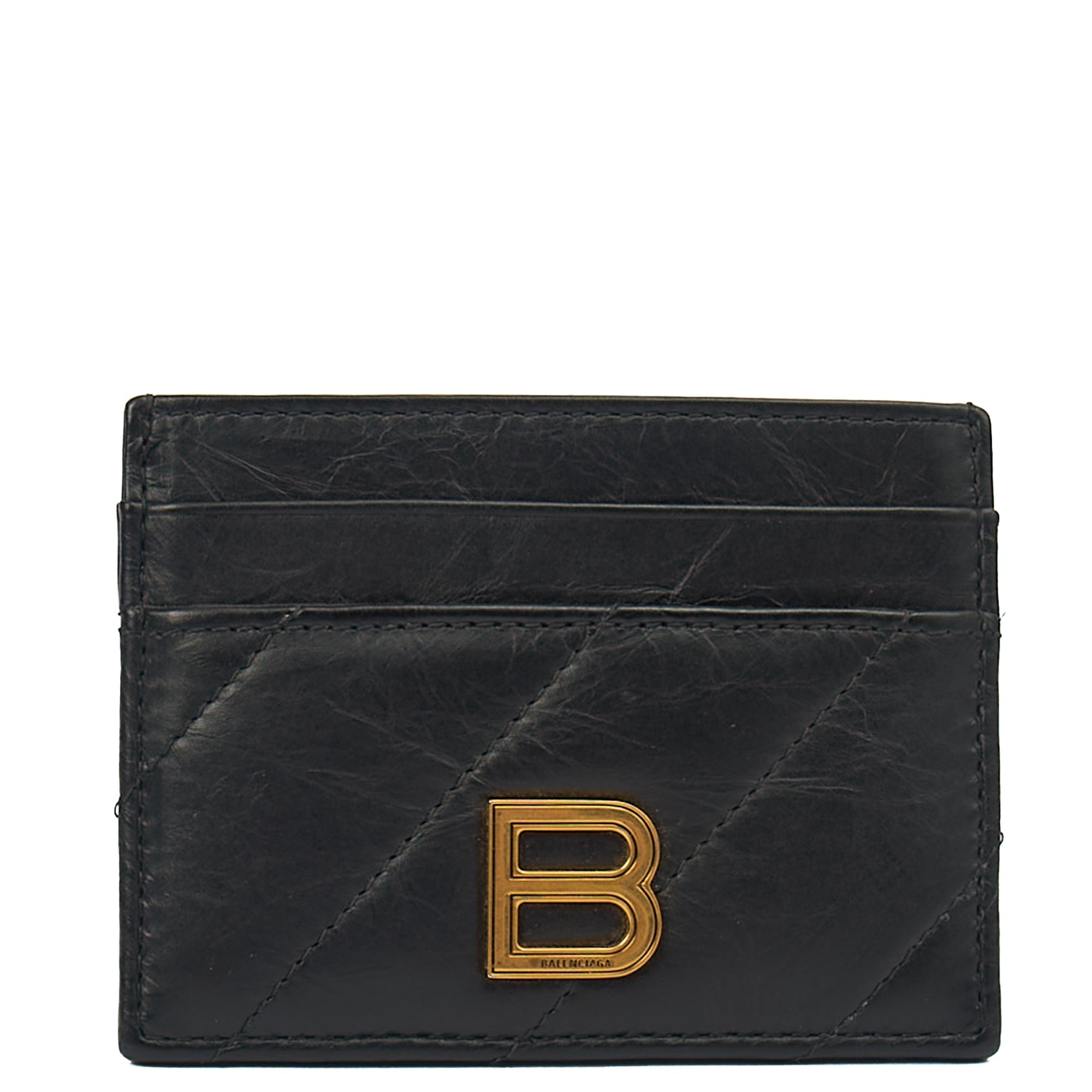 Balenciaga  Holder Neo Classic  Holder in Black, Leather