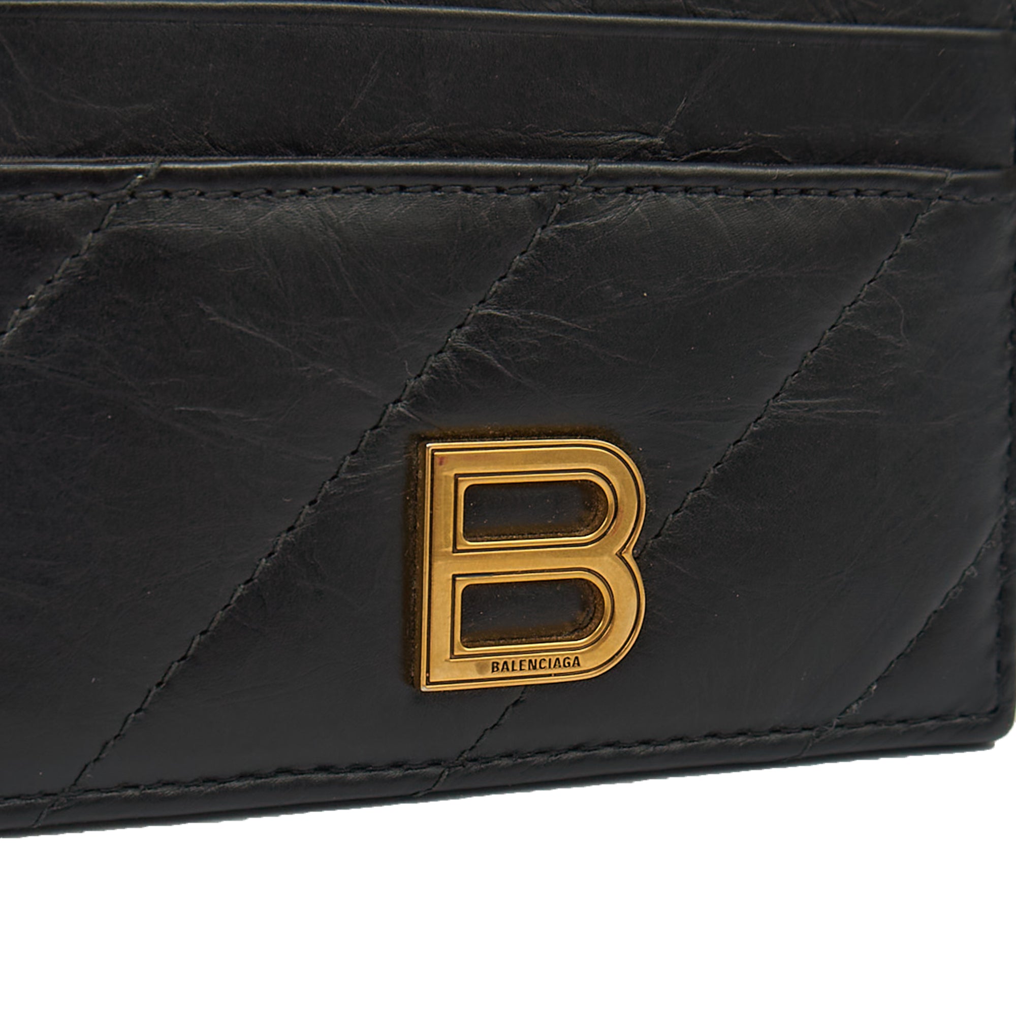 Balenciaga  Holder Neo Classic  Holder in Black, Leather